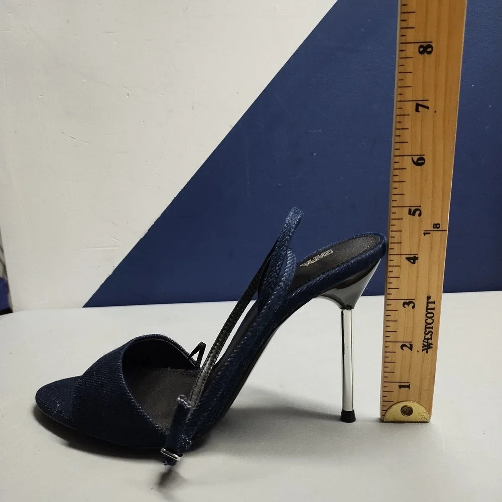 Zara heeled slingback